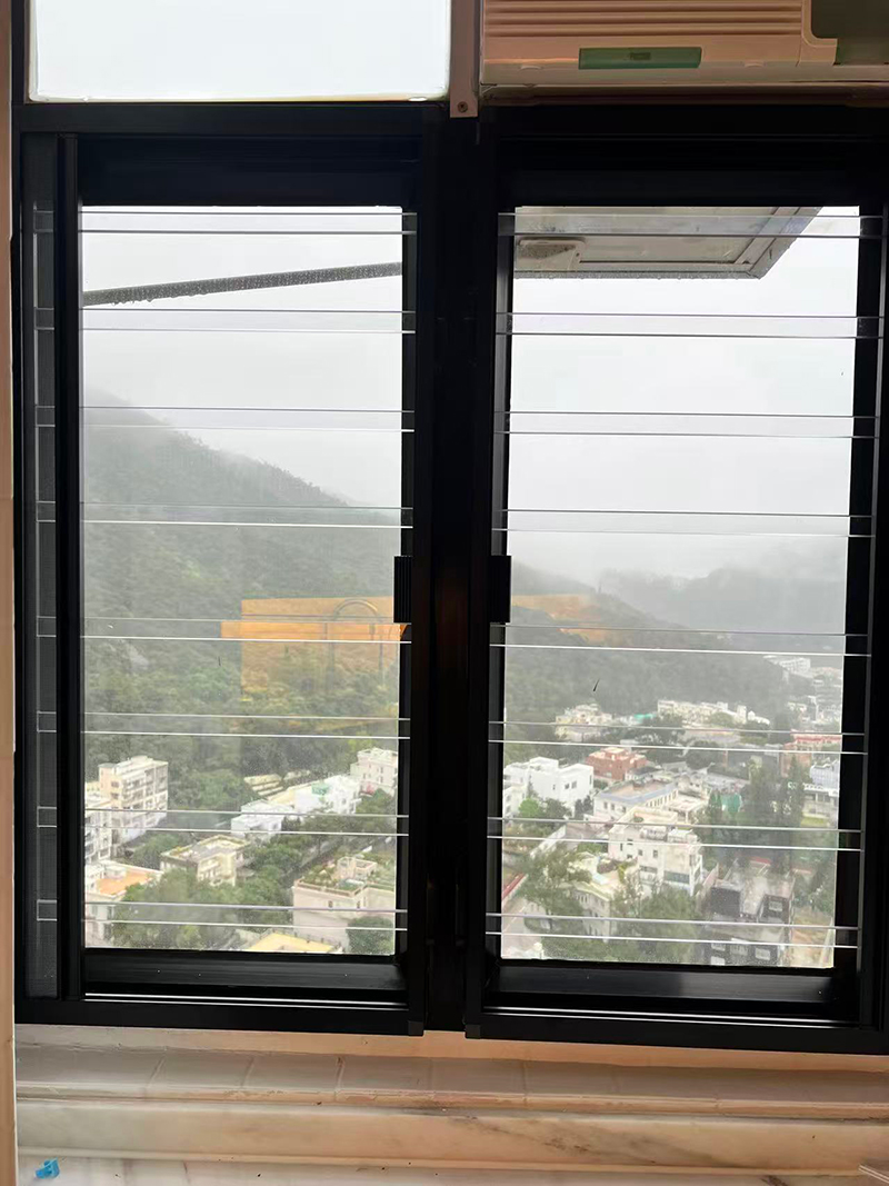帶亞克力窗花的蚊網